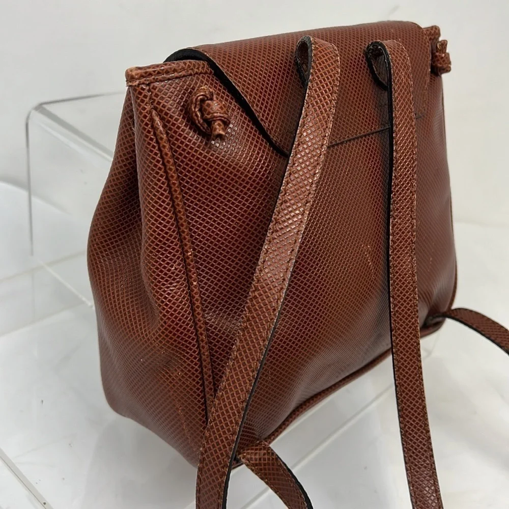 Bottega Veneta Mini Leather Backpack Bag
